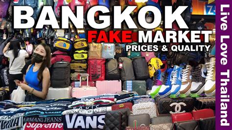 where are fake markets in bangkok
